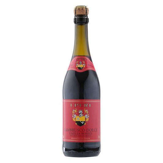 VINHO LAMBRUSCO I PURI ROSSO 750ML